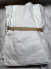 Frette Single Ajour Sateen Queen Flat Sheet White