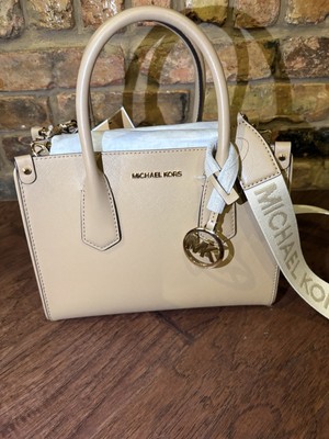LEATHER Michael Kors Maple NWT , Carmel, Sm Satchel (B1)