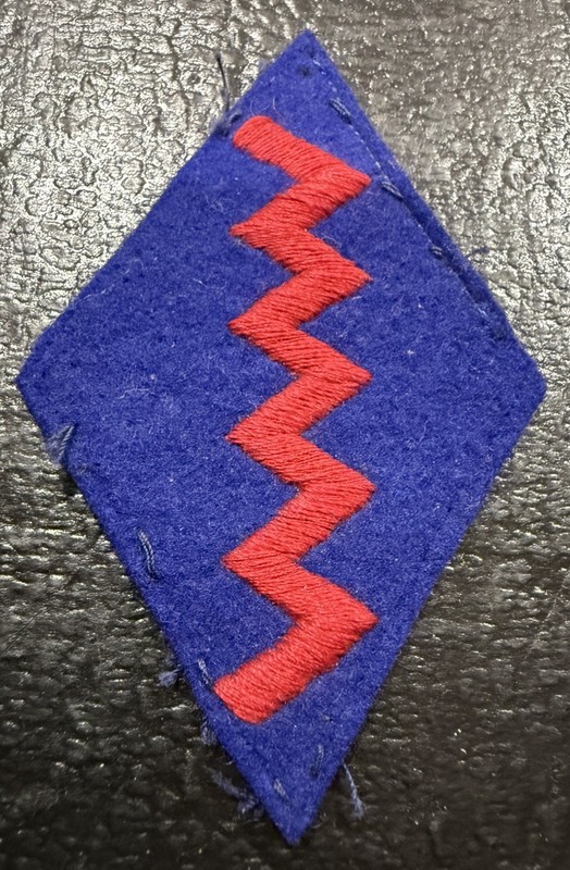 Ww2 Canadian formation 2nd Canadian Army Group Royal Artillery patch