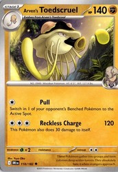 Arven's Toedscruel 110/182 Destined Rivals