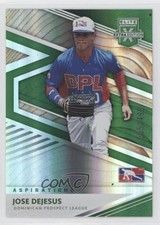 2020 Panini Elite Extra Edition Aspirations Green 5/499 Jose Dejesus #173 uk2