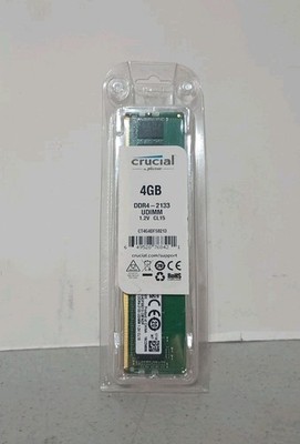 Crucial 4GB DDR4 2133Mhz CT4G4DFS8213 DIMM RAM Module PC Computer 