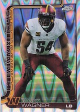 2025 Topps Chrome - Bobby Wagner, #299, RayWave Refractor
