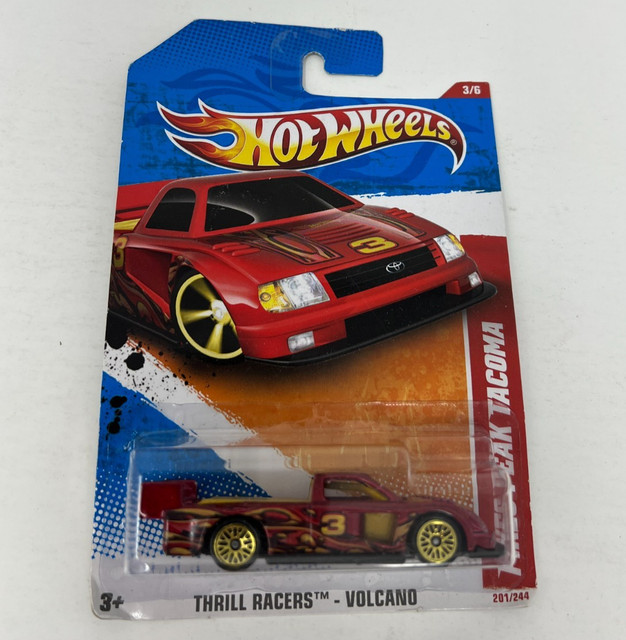 Hot Wheels 2011 Pikes Peak Tacoma Thrill Racers Volcano Car - 3/6 - 201/244