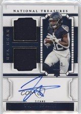 2023 Panini National Treasures 90/99 Tyjae Spears #RGS-TSS Auto zp2