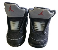 Nike Air Jordan Retro Metallic Retro BT SIZE 4C Black Fire Red Toddler