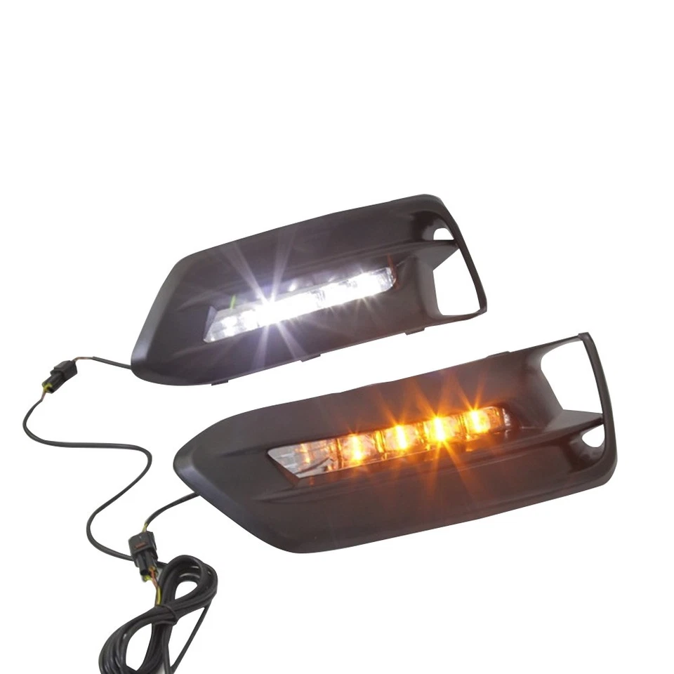 For Honda Accord 2018-2020 Daytime Running Light LED DRL Front Fog Light 3-Color Foto 2 de 4