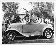 o15559 1962 orig photo Jimmy Hawkins, Pamela Baird and camera crew TVM Andy Hard