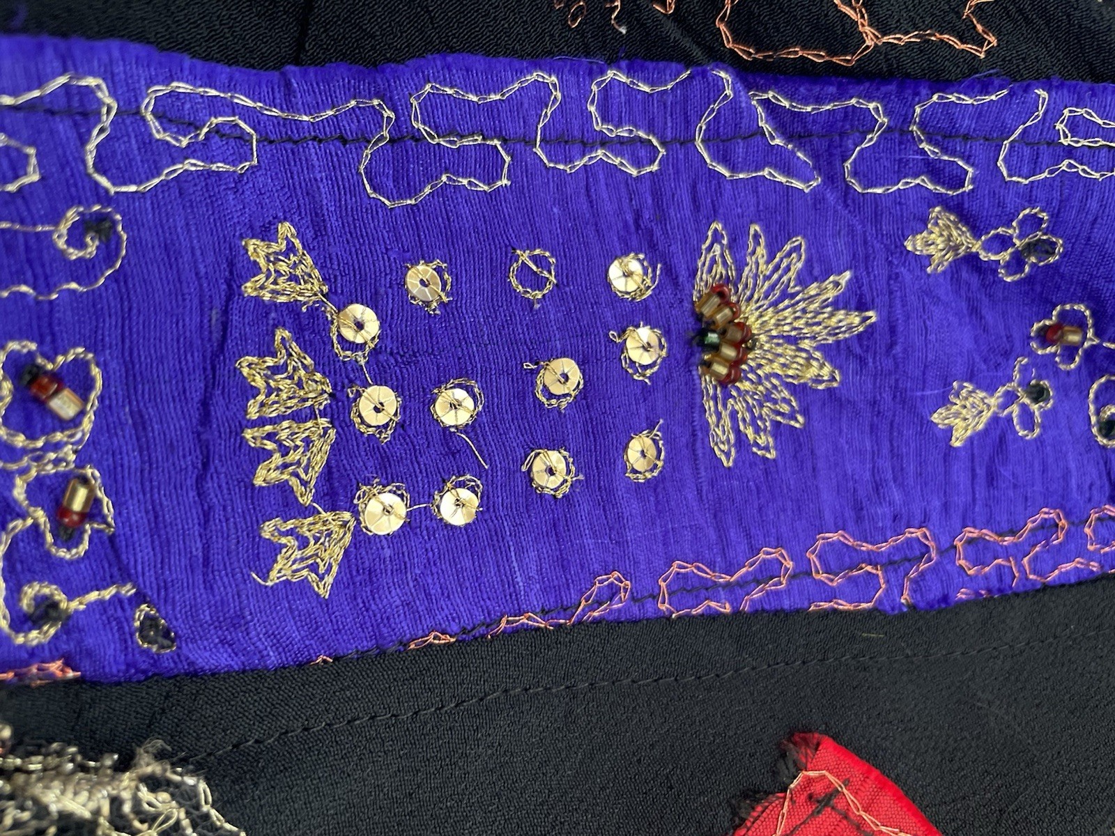 Vintage Chico’s Design Jacket Patchwork Embroider… - image 21