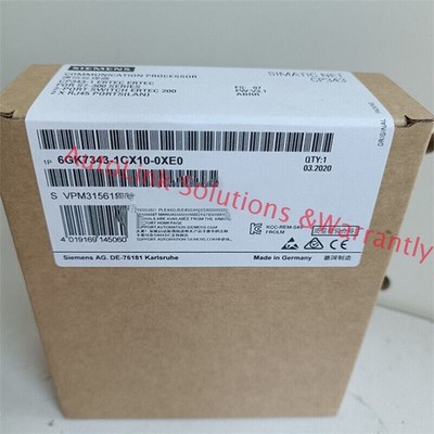 6GK7343-1CX10-0XE0 1PCS NEU  Communications Processor 6GK73431CX100XE0