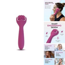F Fascia Needling Institute Silicone Ice Head Massage Roller Head, Neck, Jaw