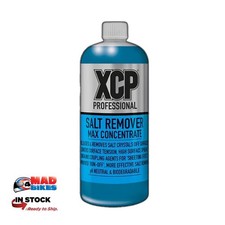 XCP Professional Motorcycle Salt Remover & Road Salt Cleaner MAX CONCENTRATE 1L