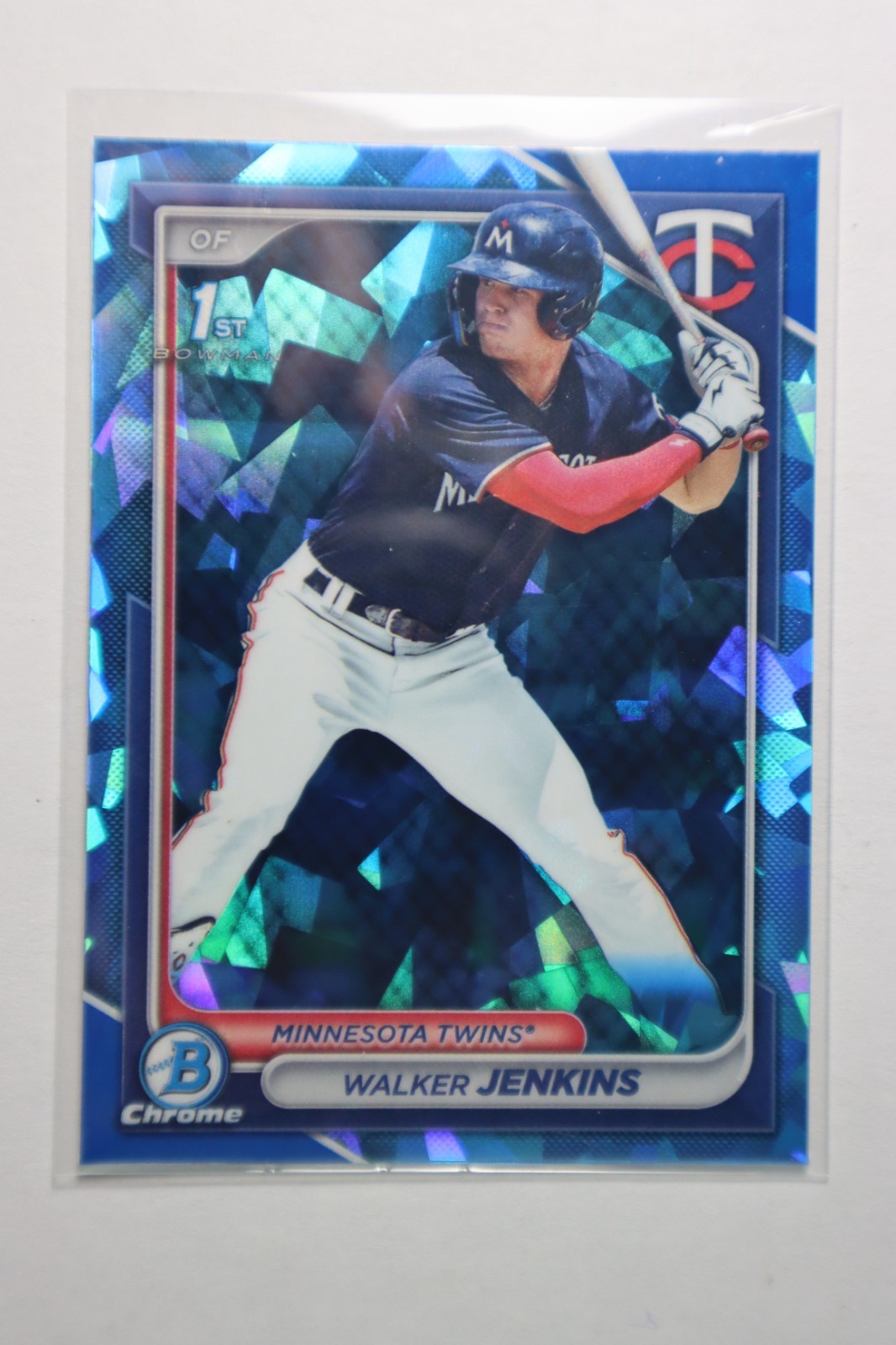 2024 Bowman Sapphire Edition Walker Jenkins #BCP-43 Sapphire 1st 