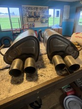 Right And Left Mufflers For Subaru Sti Right And Left Mufflers For Subaru Sti