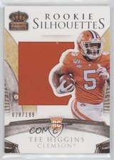 2020 Chronicles Draft Picks Crown Royale Collegiate Silhouettes Tee Higgins 0a3