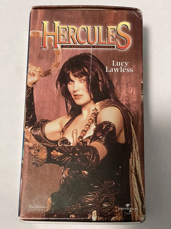VHS Box Set Hercules The Xena Trilogy & SEALED Peach Lucy Lawless lesbian short - Image 3 of 4