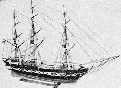 Bauplan HMS Bounty Modellbauplan Historisches Schiffsmodell