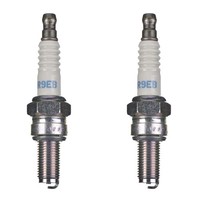 NGK ZüNdkerze CR9EB 6955 2Er Set (FüR: Piaggio Liberty 50 C28 - 4 Takt 00-03 )