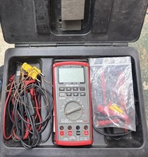 Snap-On Digital Multimeter EEDM596D True RMS Good Contion With Case Tested Works