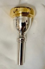 BACH 18 70s TUBA mthp small shank GOLD RIM/CUP