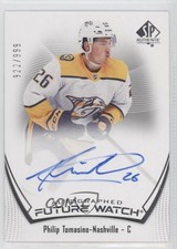 2021-22 SP Authentic Auto Future Watch 922/999 Philip Tomasino #143 Auto 11j0