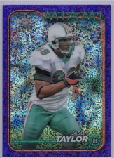 2024 Topps Chrome - Jason Taylor #108 Purple Speckle Refractor /275