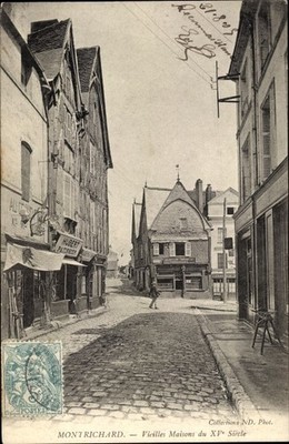 Postcard Montrichard Loir-et-Cher, Vieilles Maisons - 2670643