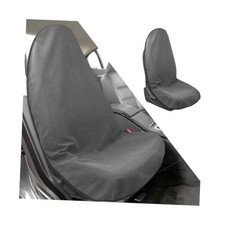 Waterproof Towel Car Seat Cover, Sweatproof Non Slip Bucket Carseat, Gray