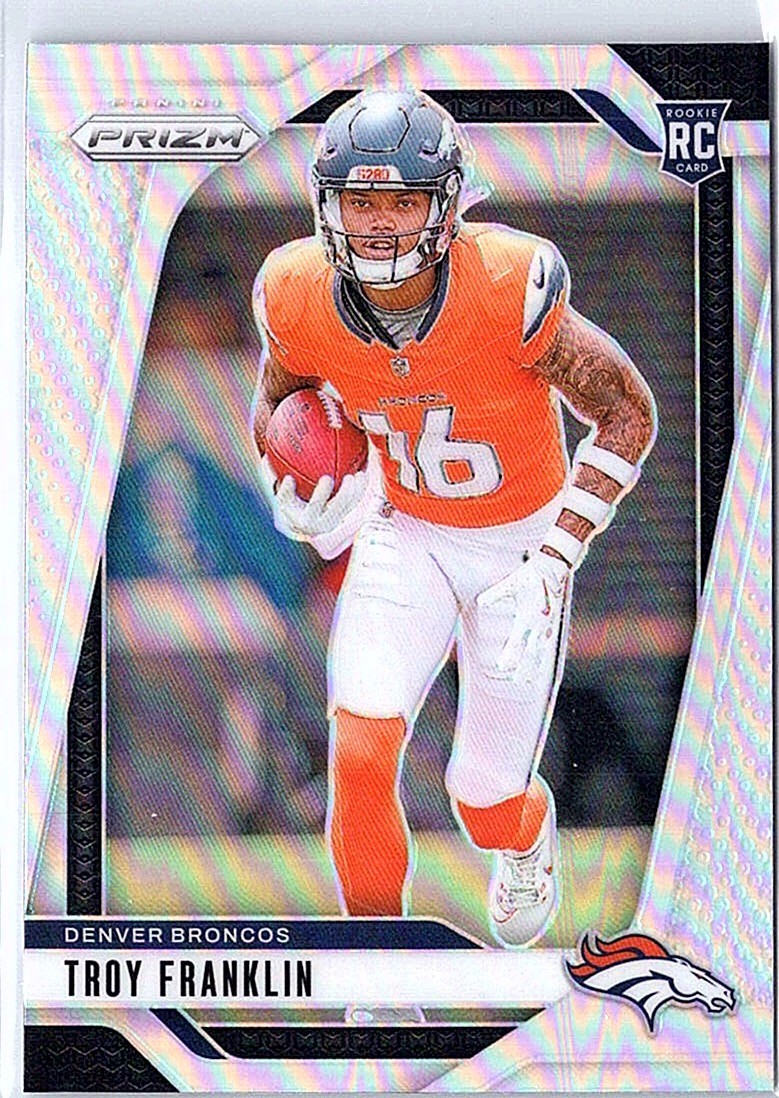 2024 Panini Prizm #393 Troy Franklin Silver