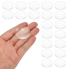 20 Pack Biconvex Lens, 33.5mm Dia. 75mm Focal Length Optical Lenses
