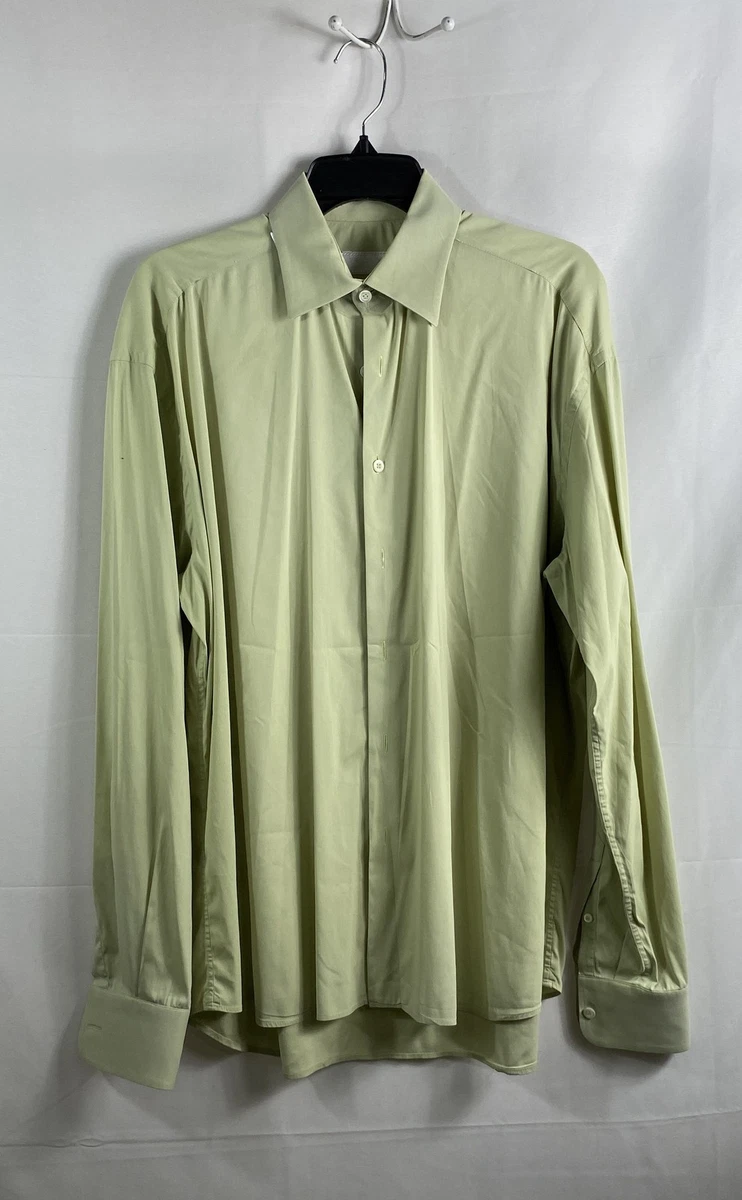 PRADA Women's Solid Button-Up Casual Button-Down Shirts for Men