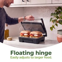 Salter Health Grill – No Oil, Non-Stick, Floating Hinge, Removable Drip Tray