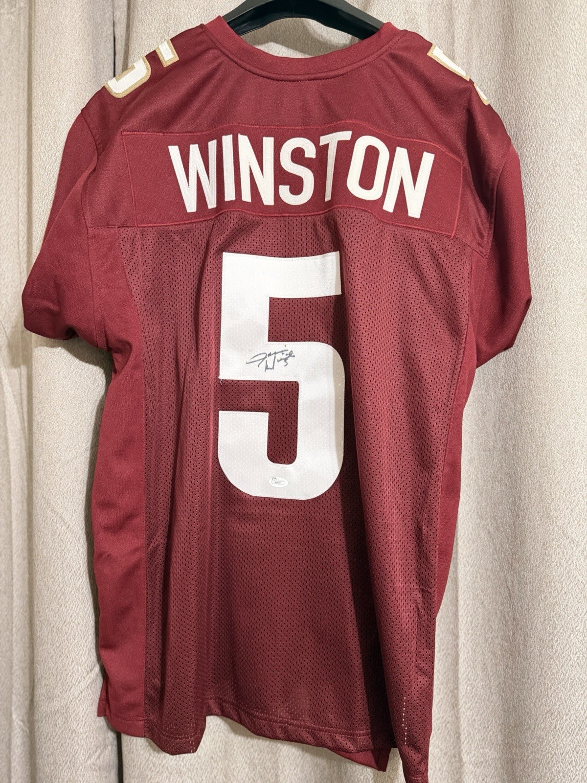 jameis winston Autographed Signed Florida State Seminoles Jersey FSU JSA 