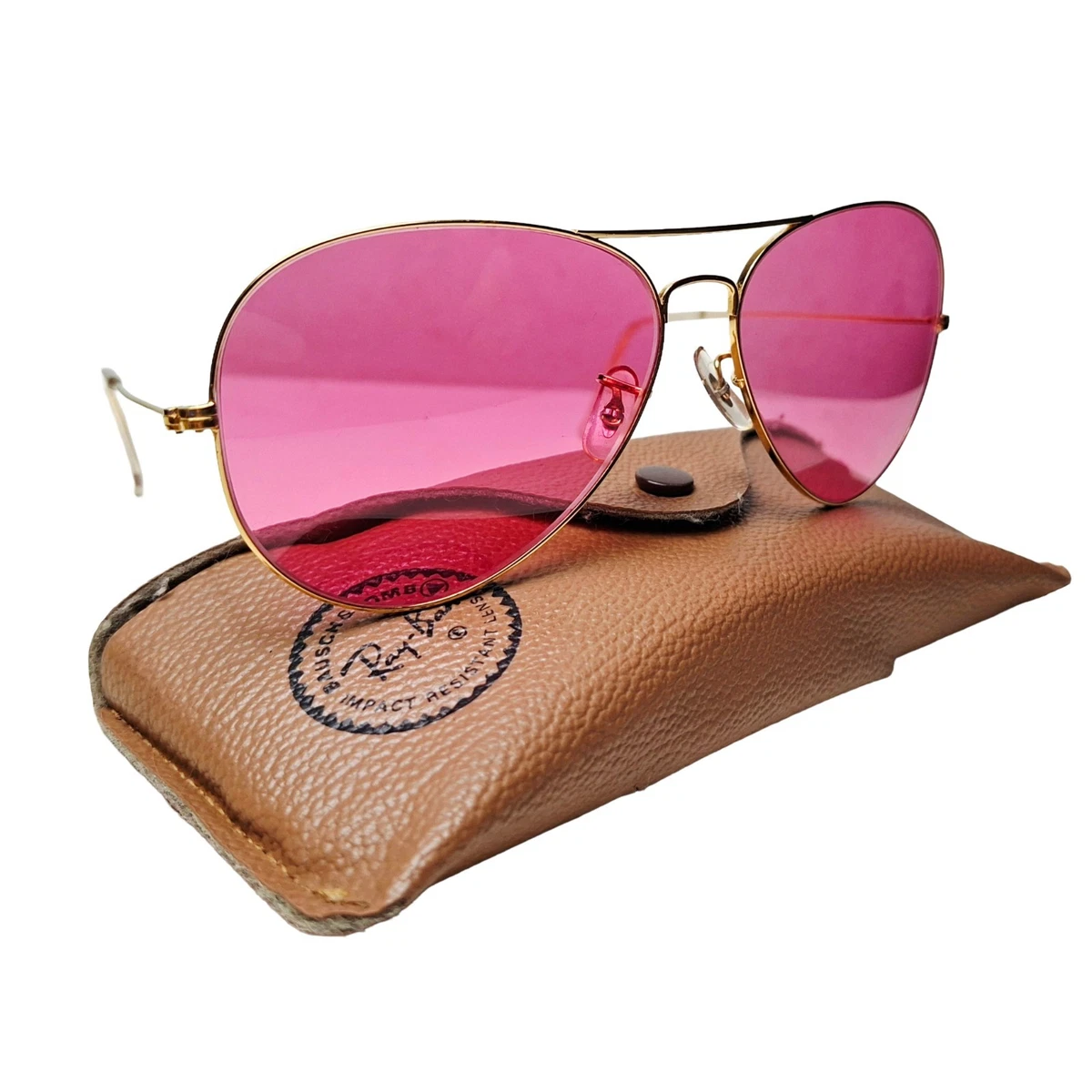 Pink 1970s Vintage Sunglasses for sale | eBay display picture 1