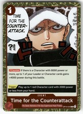 Time for the Counterattack OP14-018 Foil The Azure Sea's Seven NM