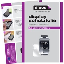 2x Protective Film for Samsung Gear 2 Clear Screen Protector Display