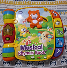 VTech Musical Rhymes Book Interactive Battery Operated Musical Toy