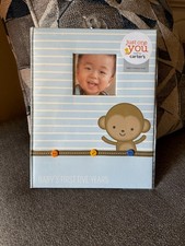 Baby's First Five Years Memory Book Just One You by Carters 11.5x9