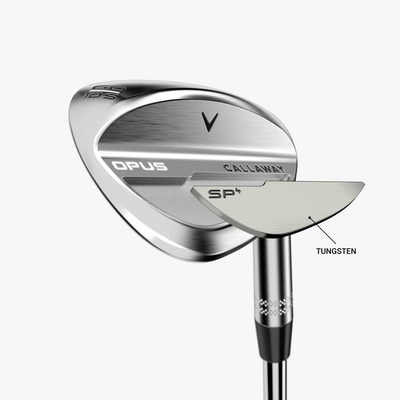 Callaway Opus SP+ Wedge, Right Hand, Men's, Chrome