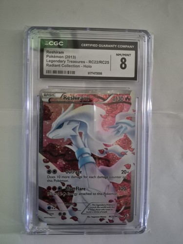 Reshiram graded CGC 8 for sale on eBay