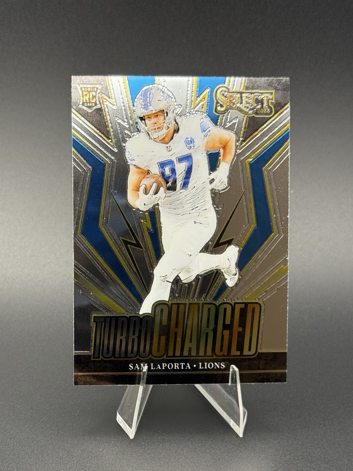 2023 Panini Select - Turbocharged Sam LaPorta #TUR-SLA (RC)