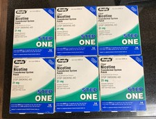 Rugby Nicotine Patch Step 1 21mg  6 boxes