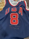 Spencer Haywood Signed USA Basketball Jersey #8 1968 Mexico