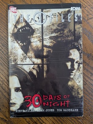 X-Files 30 Days of Night TPB Paperback IDW Publishing DC Comics Steve Niles 2011