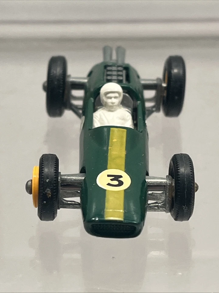 Original Vintage Matchbox 19 Lotus Racing Car F1 #3 Diecast Model Boxed - Image 4 of 4