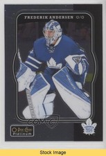 2017-18 O-Pee-Chee Platinum Retro Frederik Andersen #R-65 READ 8tn
