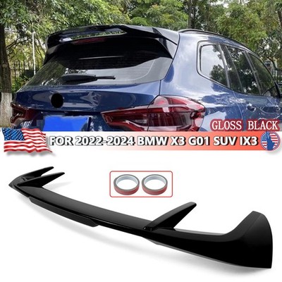 M Performance Rear Roof Spoiler Trunk Wing Lip For 2022-2024 BMW X3 G01 SUV iX3
