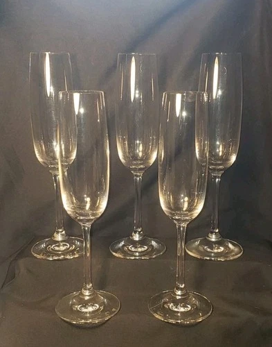 Waterford Marquis Vintage Champagne Flutes Entertaining Collection~Set Of 5