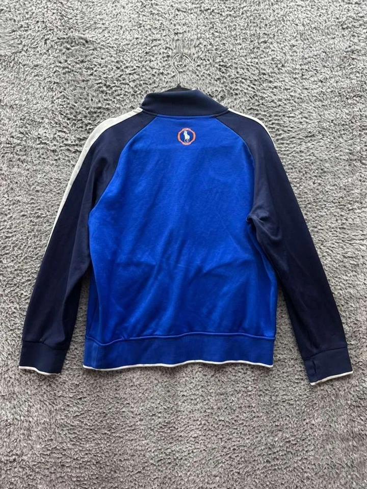 Chaqueta de Pista Polo Sport Ralph Lauren Performance Cremallera Completa Azul Para Hombre Talla L Foto 2 de 4