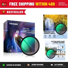77mm Circular Polarizer Camera Lens Filter CPL 28-Layer Coated